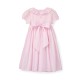 Katherine Johnson Dress Pink Grid Cotton with Strawberrylicious Hand Smocking Katherine Johnson Dress Pink Grid Cotton with Strawberrylicious Hand Smocking