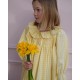 Nightingale Girl's Dress Primrose Gingham with Daffodil Hand Smocking Nightingale Girl's Dress Primrose Gingham with Daffodil Hand Smocking