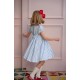 Thatcher Dress Sailor Stripe with White Heart Hand Smocking Thatcher Dress Sailor Stripe with White Heart Hand Smocking