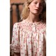 Cleopatra Blouse Painted Petals with Blush Hand Smocking Edition 38 Cleopatra Blouse Painted Petals with Blush Hand Smocking Edition 38