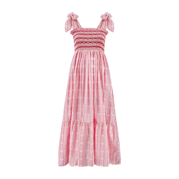 Grace Hopper Dress Love Heart Weave with I Heart You Hand Smocking Grace Hopper Dress Love Heart Weave with I Heart You Hand Smocking